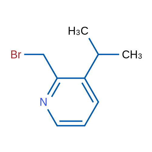 2-(Bromomethyl)-3-isopropylpyridine 1g