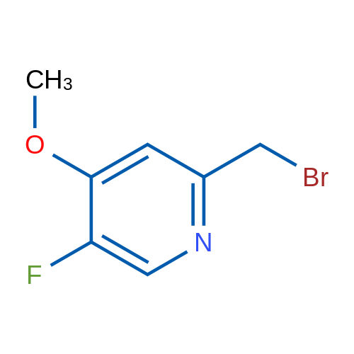 2-(Bromomethyl)-5-fluoro-4-methoxypyridine 1g