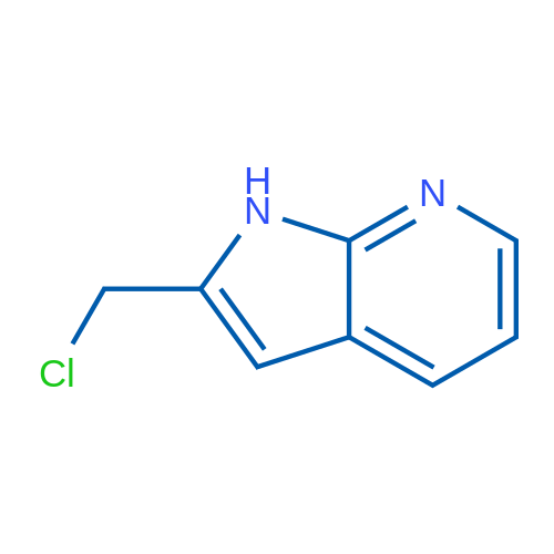 2-(Chloromethyl)-1H-pyrrolo[2,3-b]pyridine 1g
