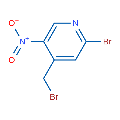 2-Bromo-4-(bromomethyl)-5-nitropyridine 1g