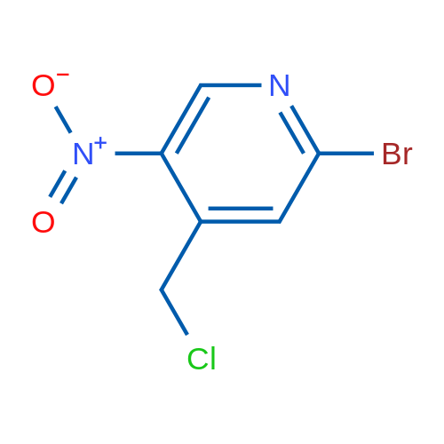 2-Bromo-4-(chloromethyl)-5-nitropyridine 1g