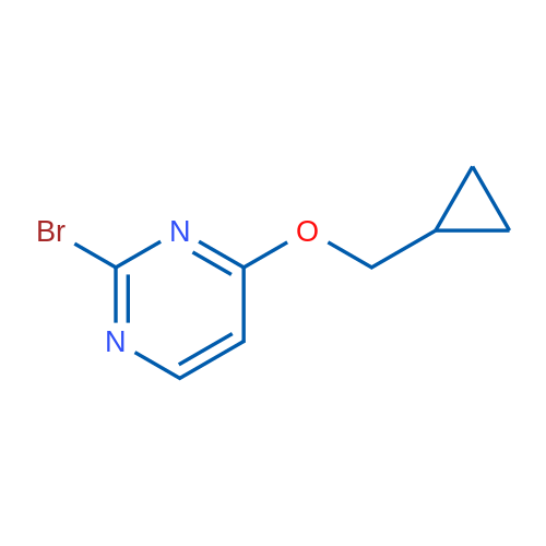 2-Bromo-4-(cyclopropylmethoxy)pyrimidine 1g