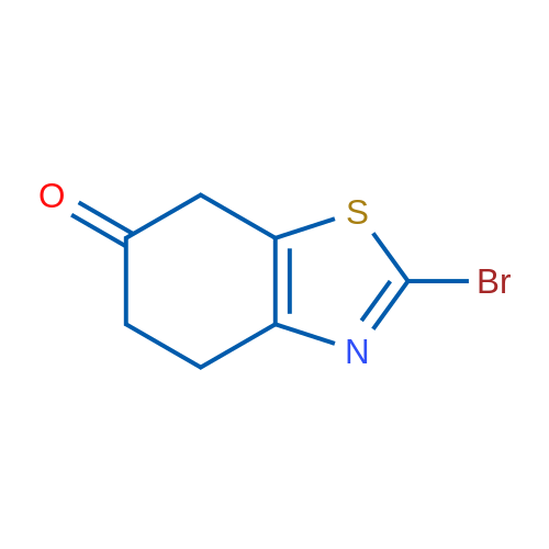 2-Bromo-4,5-dihydrobenzo[d]thiazol-6(7H)-one 1g