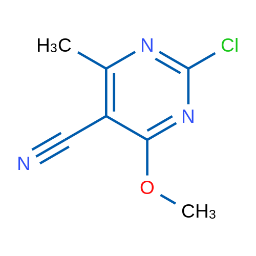 2-Chloro-4-methoxy-6-methylpyrimidine-5-carbonitrile 1g