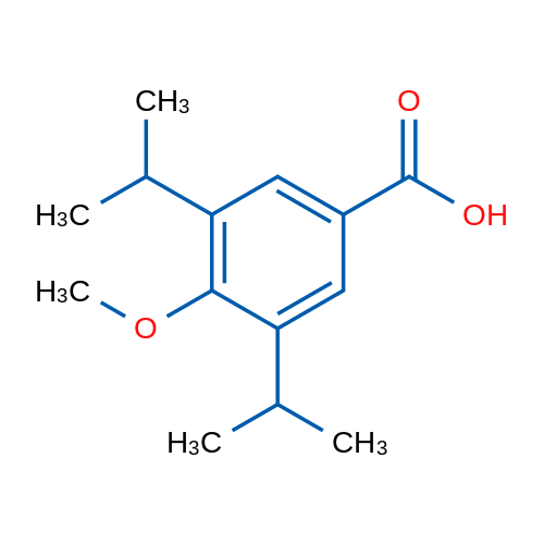3,5-Diisopropyl-4-methoxybenzoic acid 1g