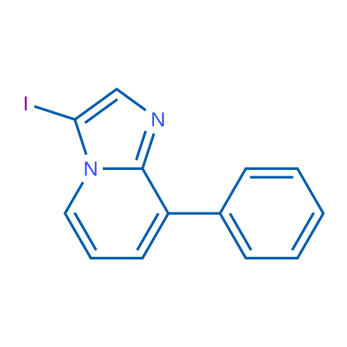 3-Iodo-8-phenylimidazo[1,2-a]pyridine 1g