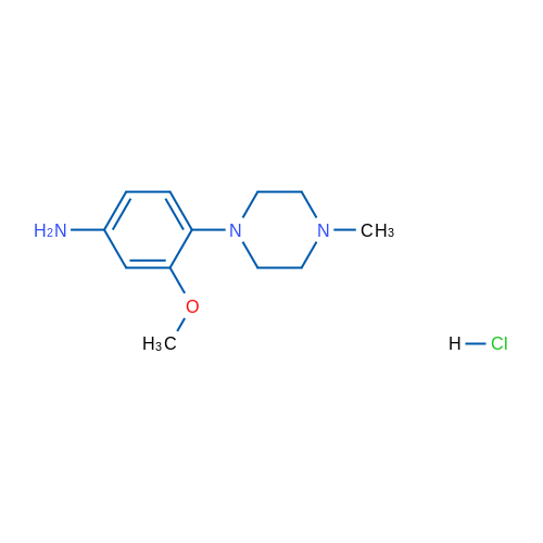 3-Methoxy-4-(4-methylpiperazin-1-yl)aniline hydrochloride 1g
