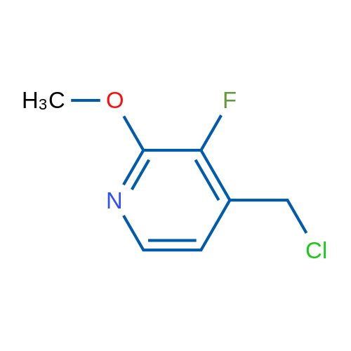 4-(Chloromethyl)-3-fluoro-2-methoxypyridine 1g
