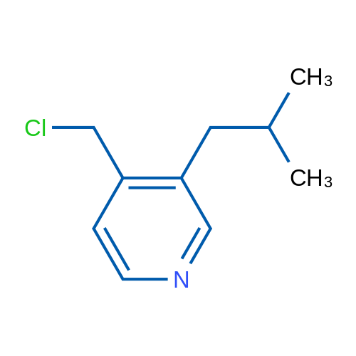 4-(Chloromethyl)-3-isobutylpyridine 1g