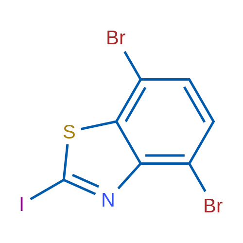 4,7-Dibromo-2-iodobenzo[d]thiazole 1g