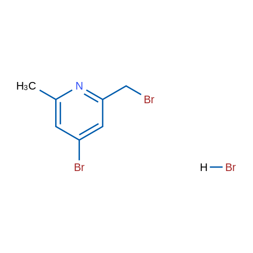 4-Bromo-2-(bromomethyl)-6-methylpyridine hydrobromide 1g
