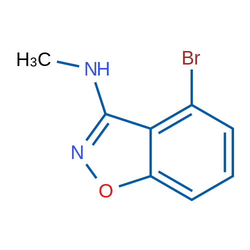 4-Bromo-N-methylbenzo[d]isoxazol-3-amine 1g