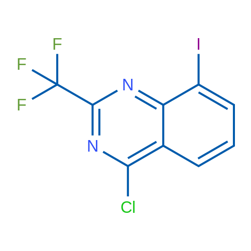 4-Chloro-8-iodo-2-(trifluoromethyl)quinazoline 1g