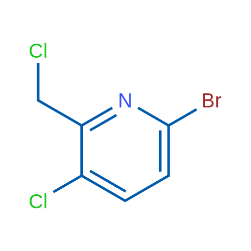 6-Bromo-3-chloro-2-(chloromethyl)pyridine 1g