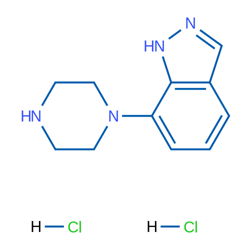 7-(Piperazin-1-yl)-1H-indazole dihydrochloride 1g