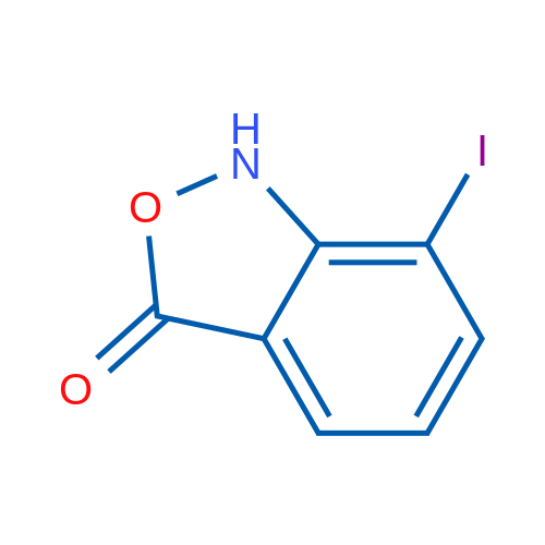 7-Iodobenzo[c]isoxazol-3(1H)-one 1g