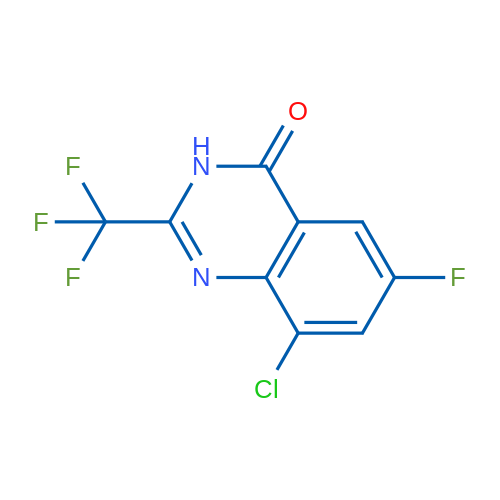 8-Chloro-6-fluoro-2-(trifluoromethyl)quinazolin-4(3H)-one 1g