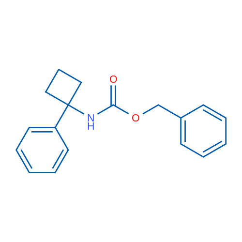 Benzyl (1-phenylcyclobutyl)carbamate 1g