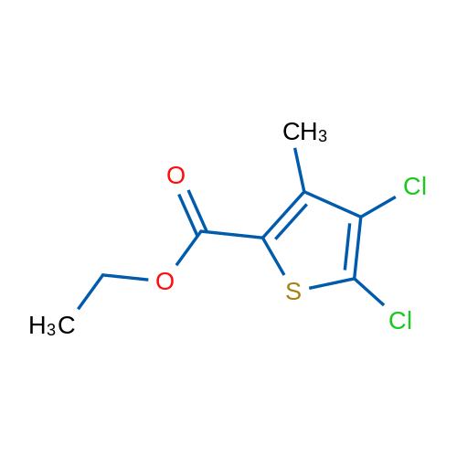 Ethyl 4,5-dichloro-3-methylthiophene-2-carboxylate 1g