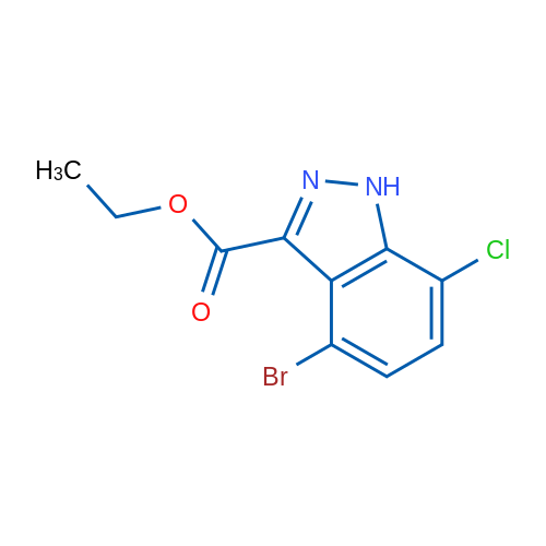 Ethyl 4-bromo-7-chloro-1H-indazole-3-carboxylate 1g