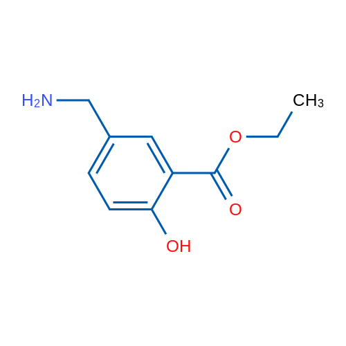 Ethyl 5-(aminomethyl)-2-hydroxybenzoate 1g