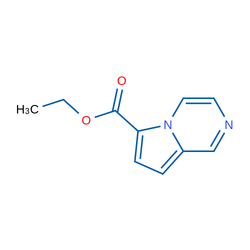Ethyl pyrrolo[1,2-a]pyrazine-6-carboxylate 1g