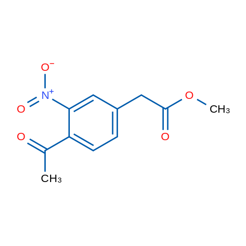 Methyl 2-(4-acetyl-3-nitrophenyl)acetate 1g
