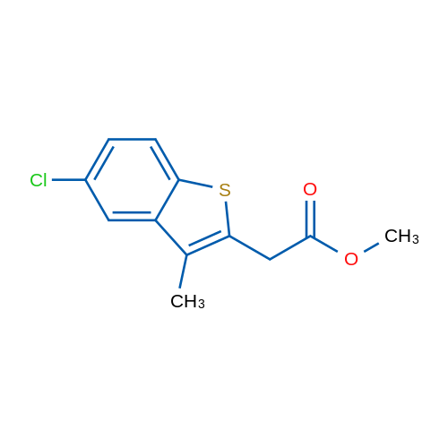Methyl 2-(5-chloro-3-methylbenzo[b]thiophen-2-yl)acetate 1g
