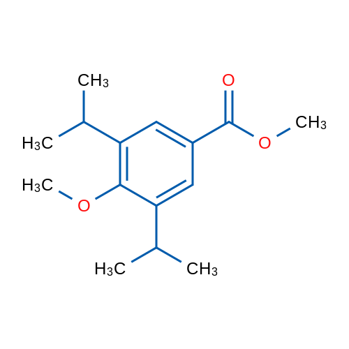 Methyl 3,5-diisopropyl-4-methoxybenzoate 1g
