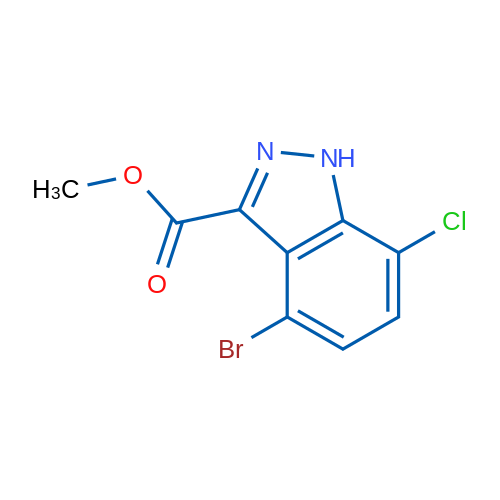 Methyl 4-bromo-7-chloro-1H-indazole-3-carboxylate 1g