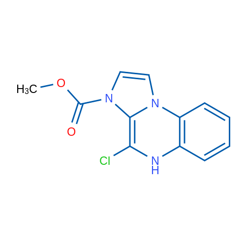 Methyl 4-chloroimidazo[1,2-a]quinoxaline-3(5H)-carboxylate 1g