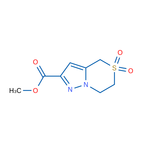 Methyl 6,7-dihydro-4H-pyrazolo[5,1-c][1,4]thiazine-2-carboxylate 5,5-dioxide 1g