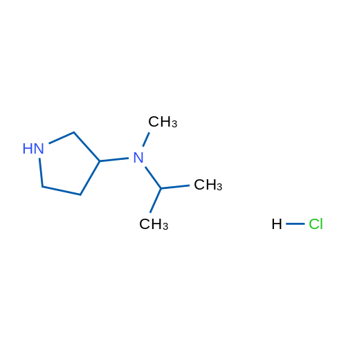 N-Isopropyl-N-methylpyrrolidin-3-amine hydrochloride 1g