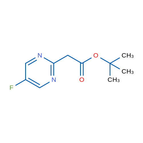 tert-Butyl 2-(5-fluoropyrimidin-2-yl)acetate 1g