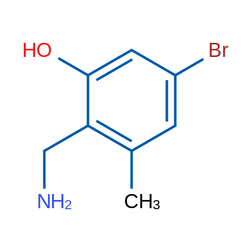 2-(Aminomethyl)-5-bromo-3-methylphenol 1g