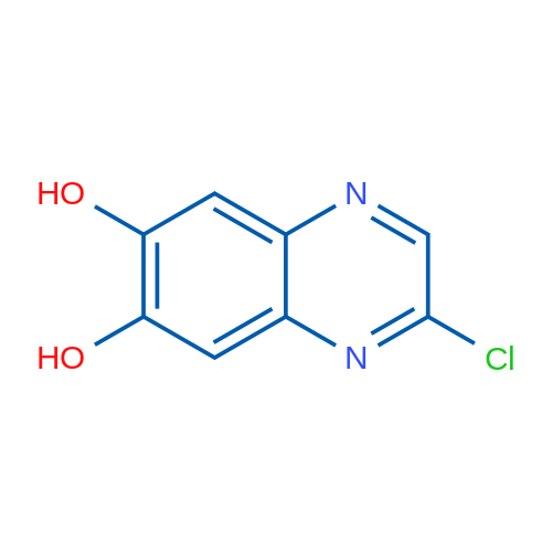2-Chloroquinoxaline-6,7-diol 1g