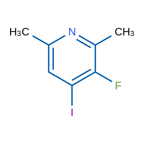 3-Fluoro-4-iodo-2,6-dimethylpyridine 1g