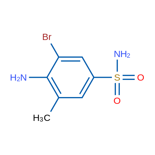 4-Amino-3-bromo-5-methylbenzenesulfonamide 1g