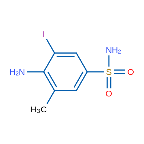 4-Amino-3-iodo-5-methylbenzenesulfonamide 1g