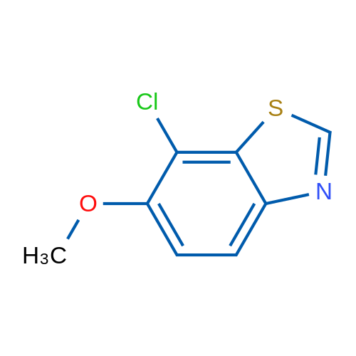 7-Chloro-6-methoxybenzo[d]thiazole 1g