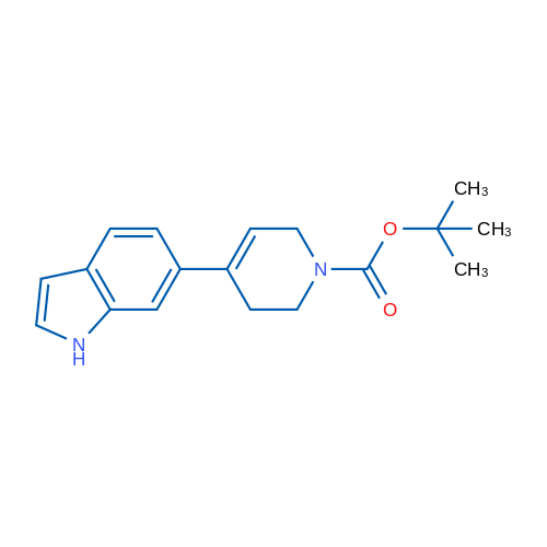 tert-Butyl 4-(1H-indol-6-yl)-5,6-dihydropyridine-1(2H)-carboxylate 1g