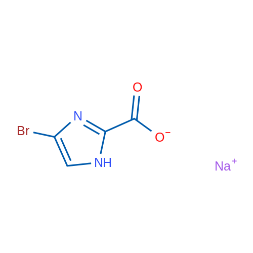 Sodium 4-bromo-1H-imidazole-2-carboxylate 1g