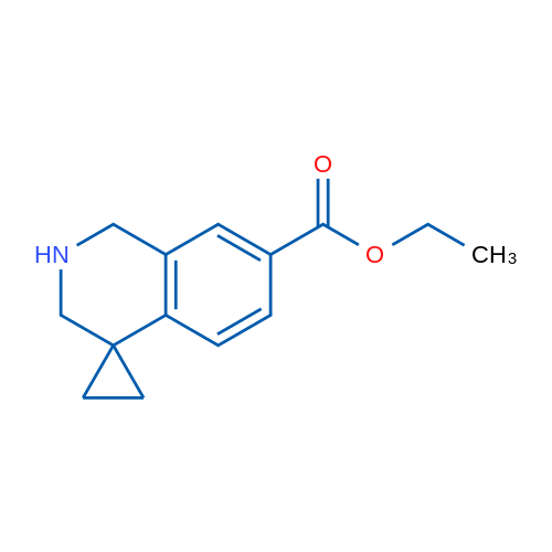 Ethyl 2',3'-dihydro-1'H-spiro[cyclopropane-1,4'-isoquinoline]-7'-carboxylate 1g