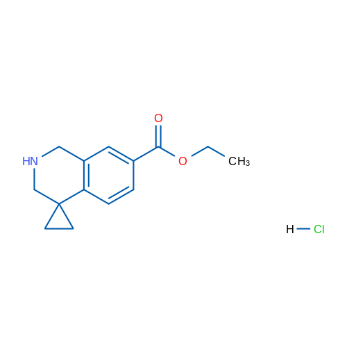 Ethyl 2',3'-dihydro-1'H-spiro[cyclopropane-1,4'-isoquinoline]-7'-carboxylate hydrochloride 1g