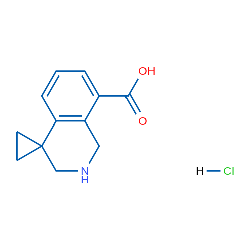 2',3'-Dihydro-1'H-spiro[cyclopropane-1,4'-isoquinoline]-8'-carboxylic acid hydrochloride 1g