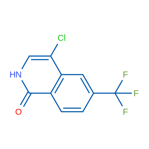 4-Chloro-6-(trifluoromethyl)isoquinolin-1(2H)-one 1g