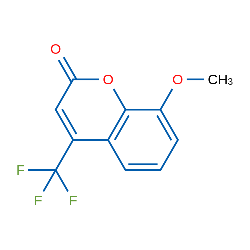 8-Methoxy-4-(trifluoromethyl)-2H-chromen-2-one 1g