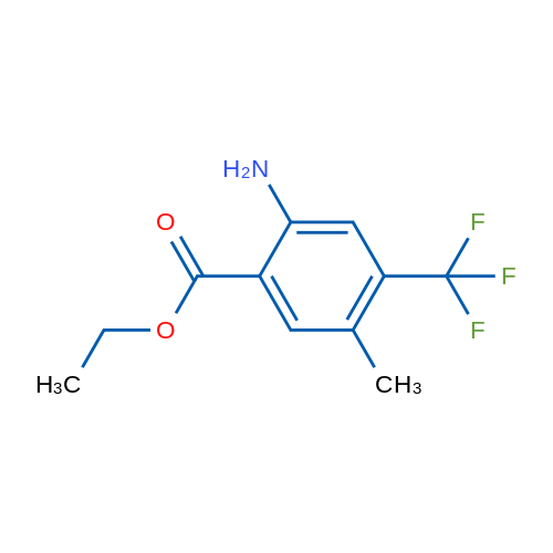 Ethyl 2-amino-5-methyl-4-(trifluoromethyl)benzoate 1g