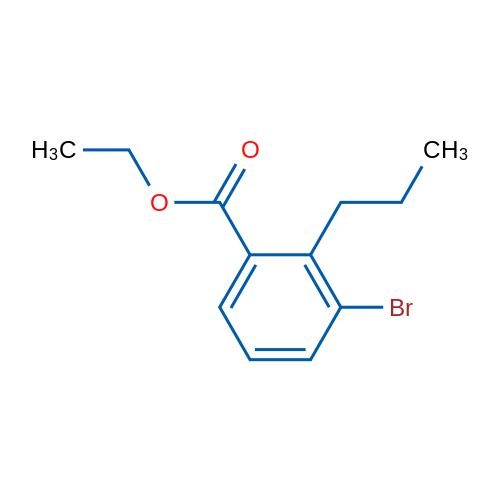 Ethyl 3-bromo-2-propylbenzoate 1g