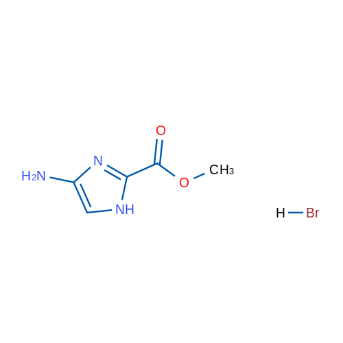 Methyl 4-amino-1H-imidazole-2-carboxylate hydrobromide 1g